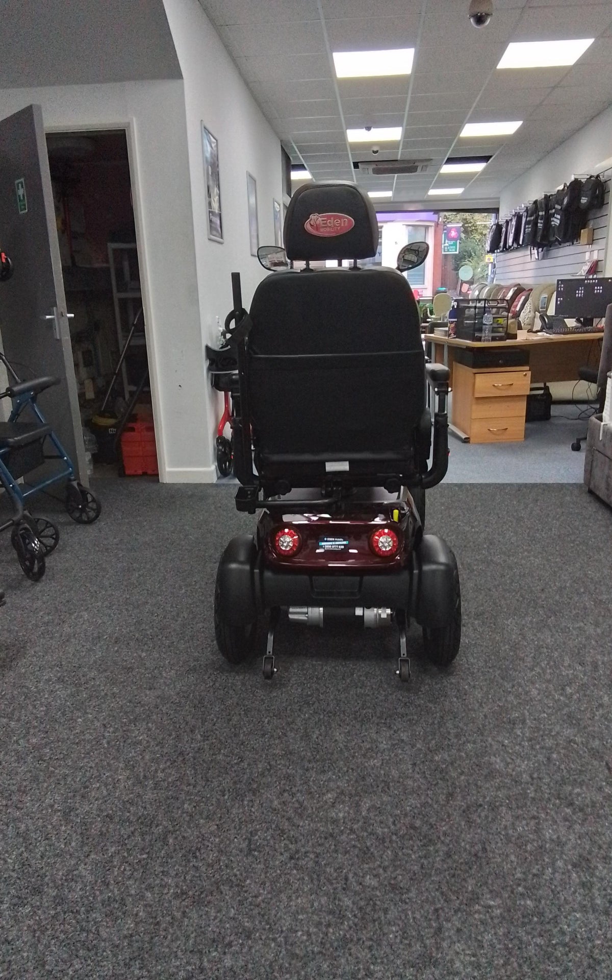Roadmaster Plus R - Maroon | Refurbished Mobility Scooter Derby