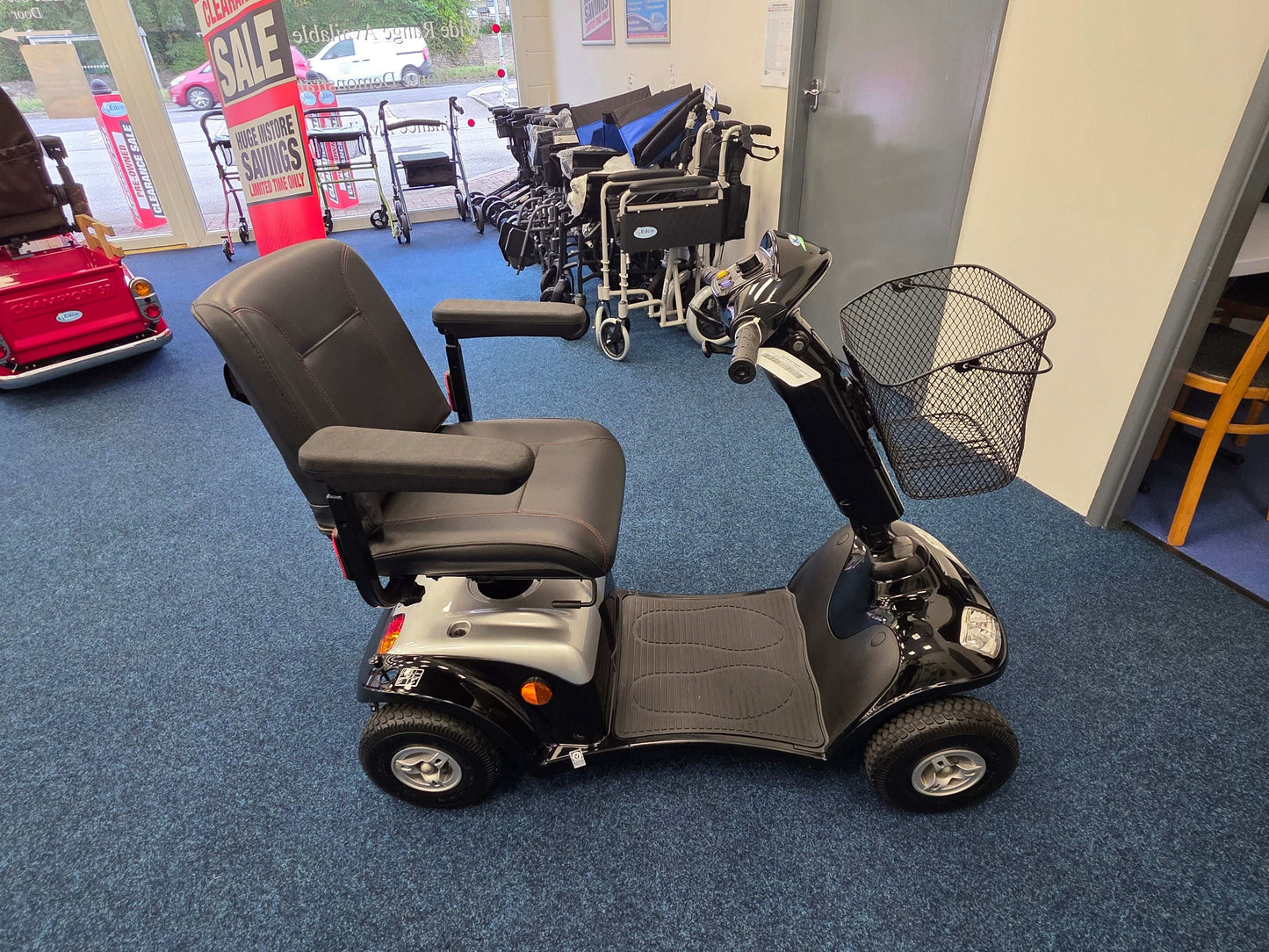 Kymco Super 4 - Black | Sheffield - Eden Mobility