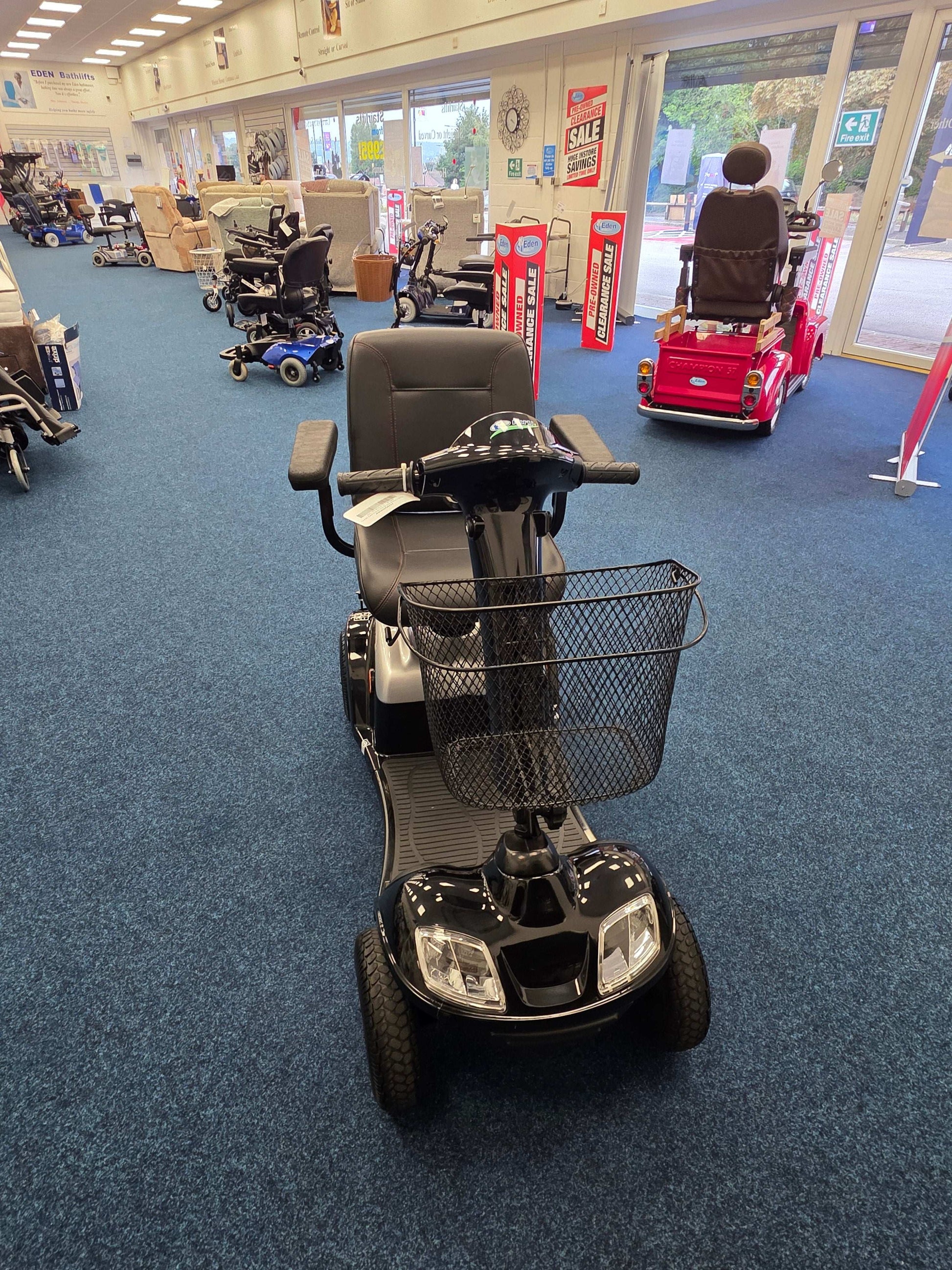Kymco Super 4 - Black | Sheffield - Eden Mobility