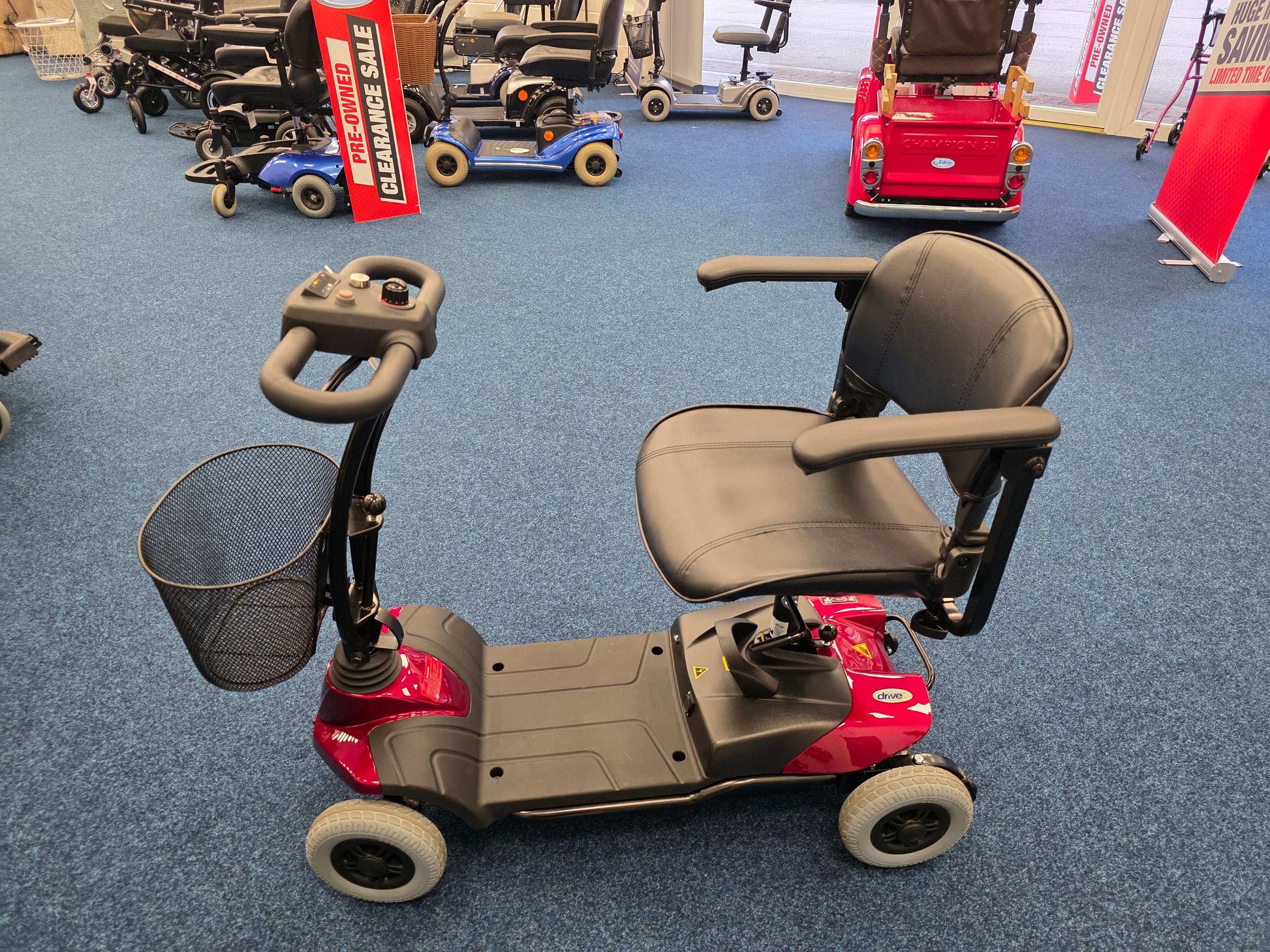Drive ST1 - Red | Sheffield - Eden Mobility