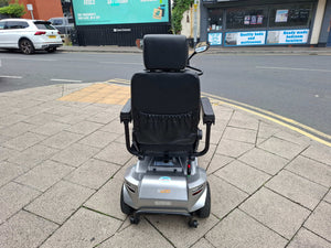 The back of Sunrise S400 Mobility Scooter In Silver