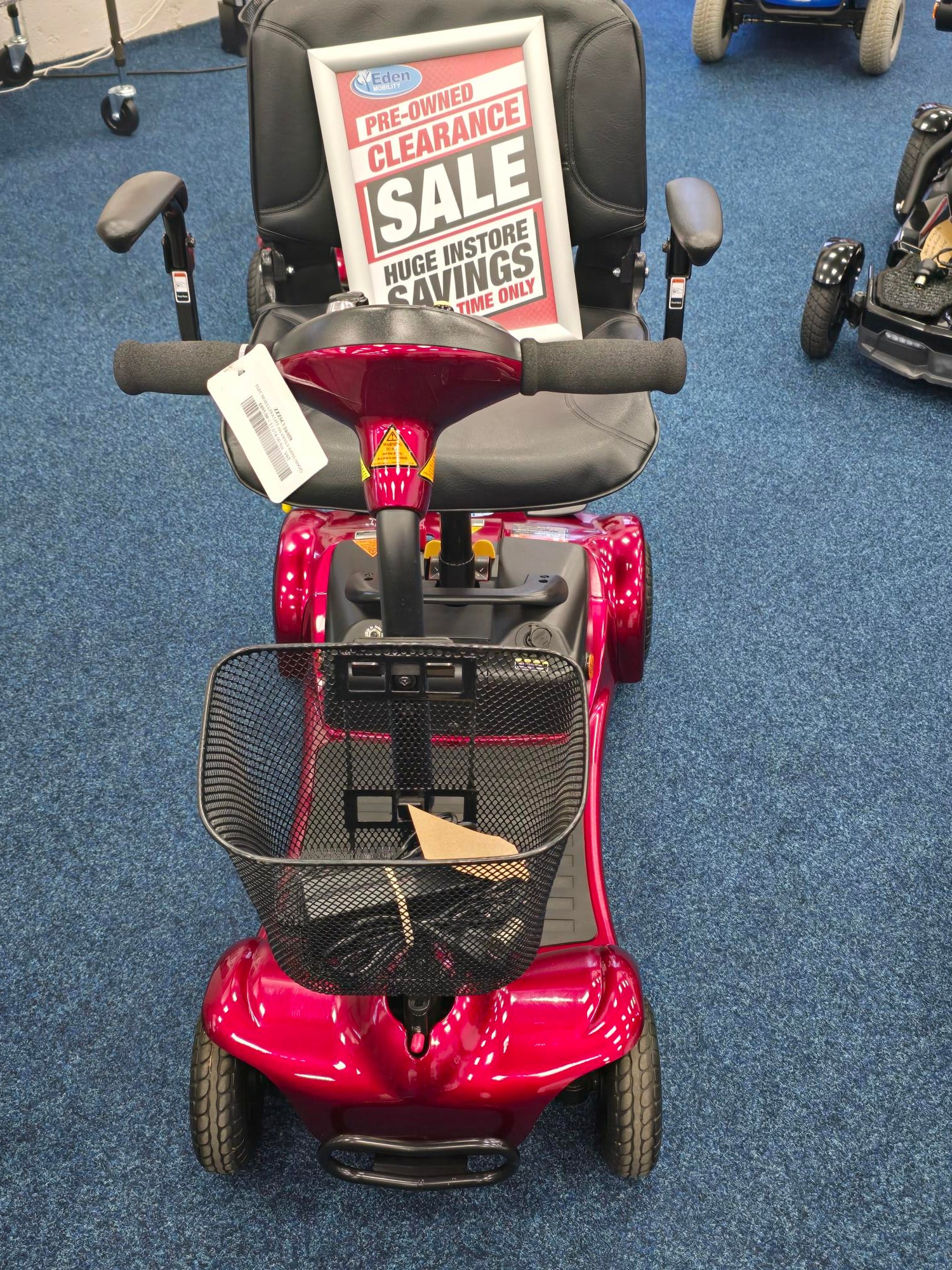 Elec Mob Ultra Lite 480 (Red) - Eden Mobility