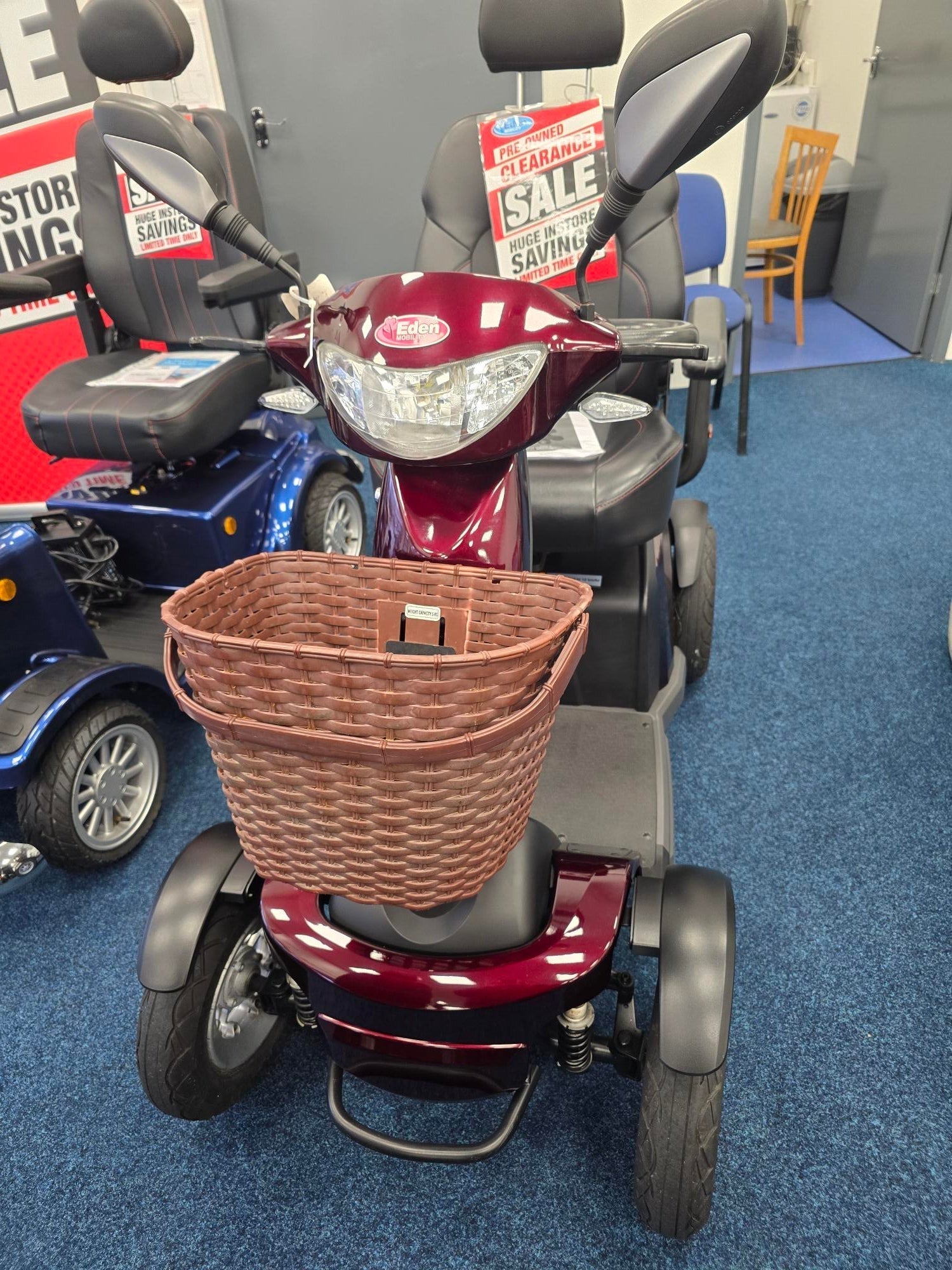 Vanos Galaxy 2 - Red – Eden Mobility