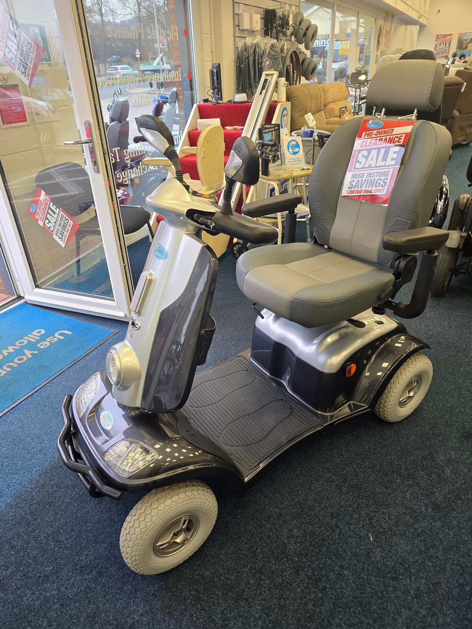 Kymco Maxi XLS (Grey) - Eden Mobility