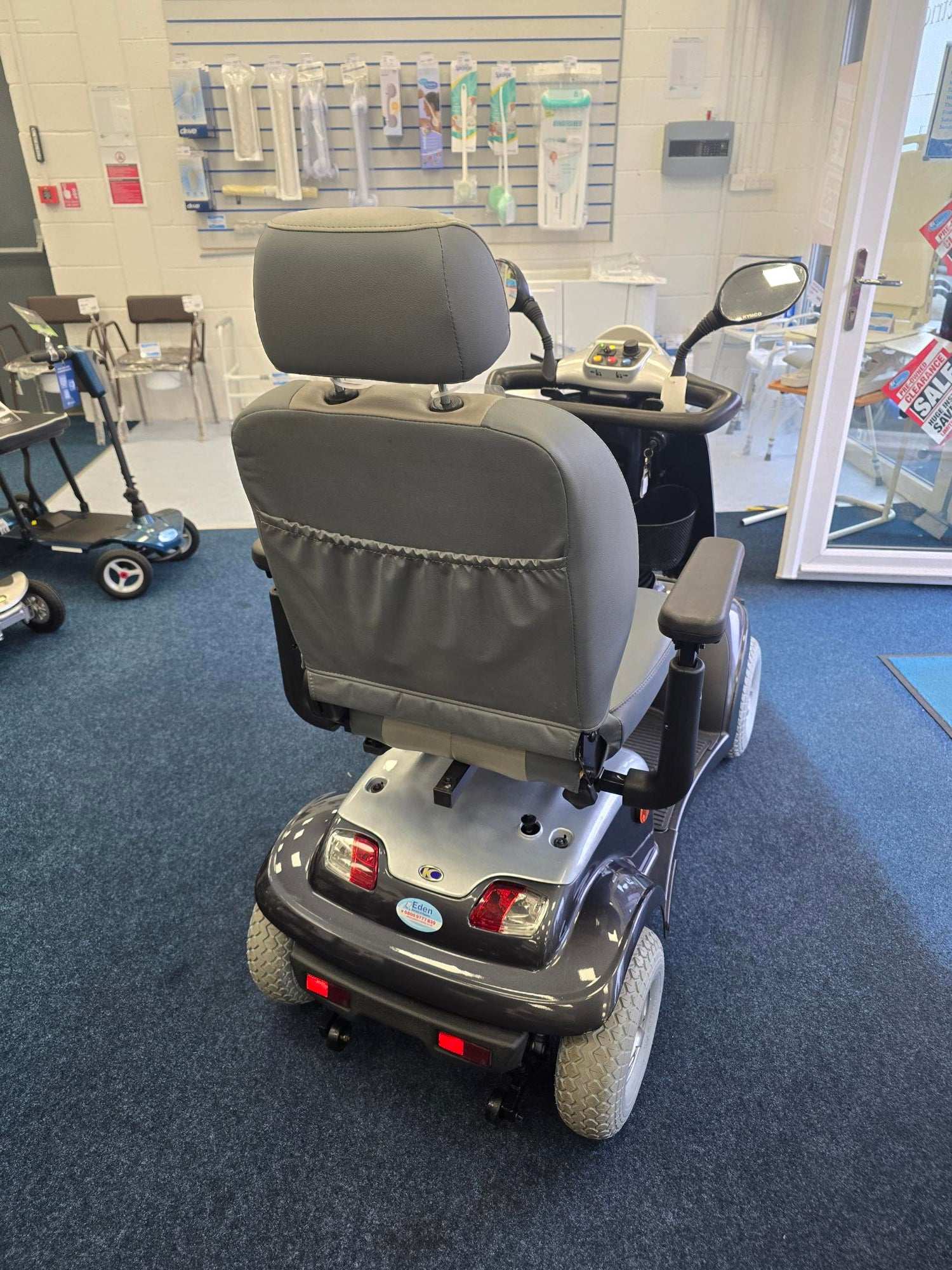 Kymco Maxi XLS (Grey) - Eden Mobility