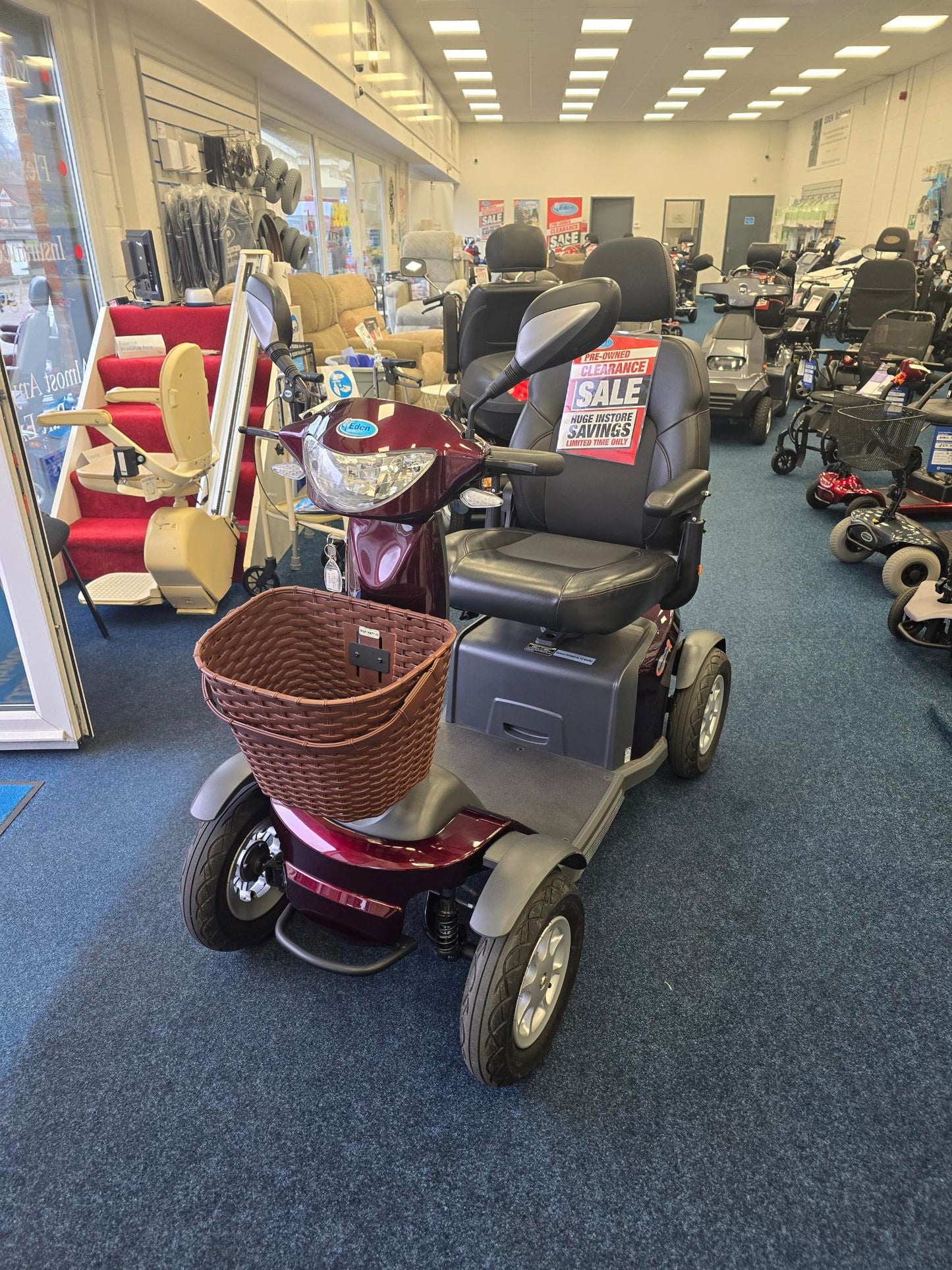 Vanos Galaxy 2 Red - Eden Mobility
