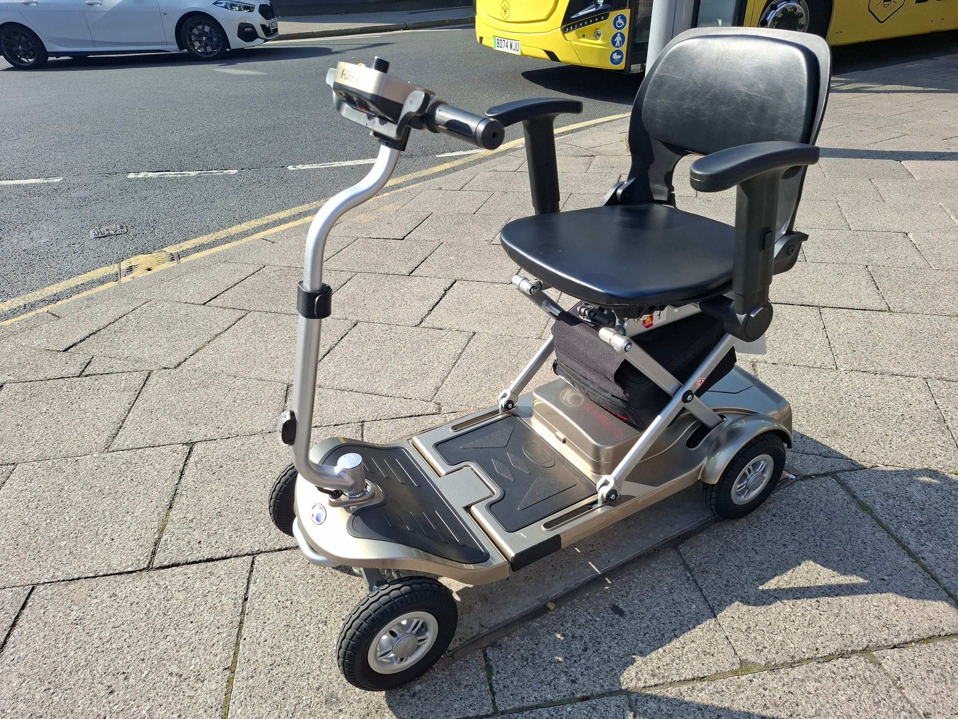 Kymco K Lite Mobility Scooter in Silver