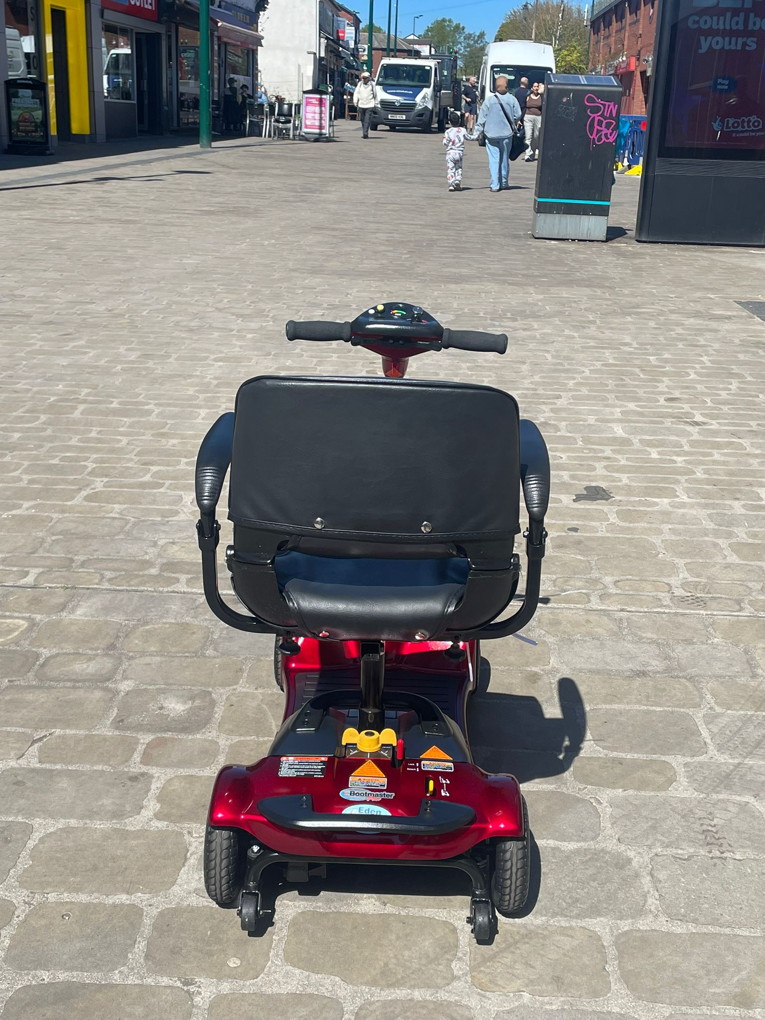 Roma Medical Alora in Red | Refurbished Mobility Scooter Oldham