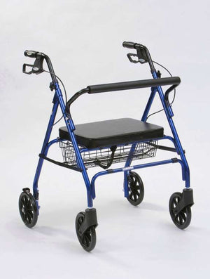 Heavy Duty Rollator - BLUE - Eden Mobility