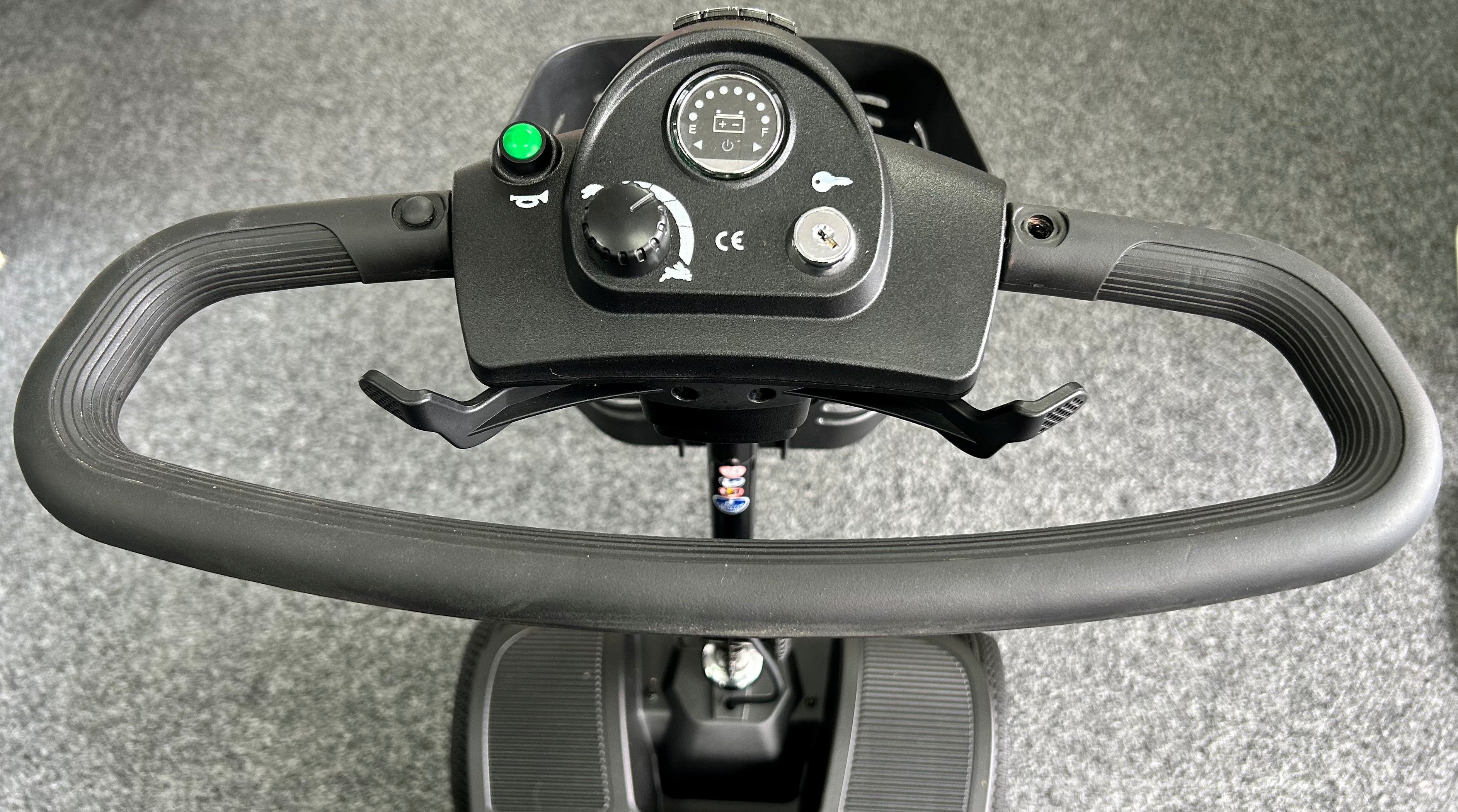 Pride Go Go Elite Traveller in Black | Refurbished Mobility Scooter Stockport