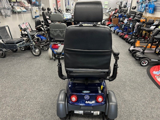 Back of Vanos Galaxy 2 Mobility Scooter In Blue
