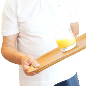 Large Oak Finish Non-Slip Tray - Eden Mobility