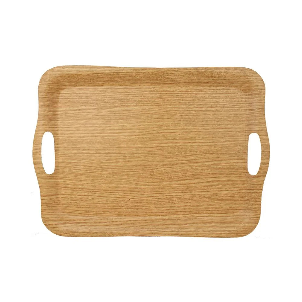 Large Oak Finish Non-Slip Tray - Eden Mobility