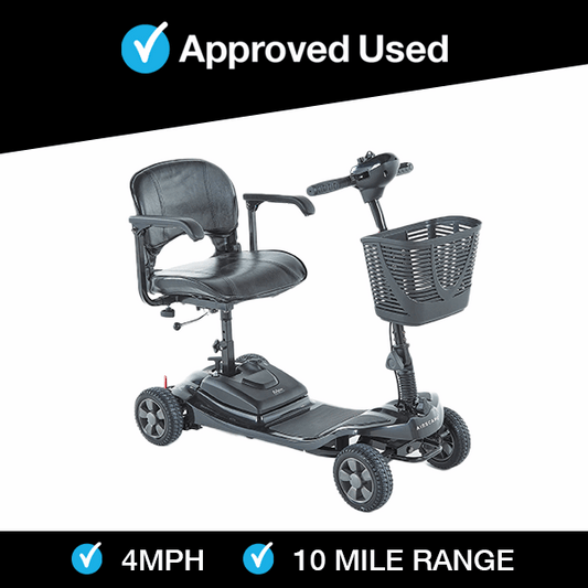 Approved And Used 
Motion Airscape Black Mobility Scooter