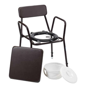 Height Adjustable Stacking Commode - Eden Mobility