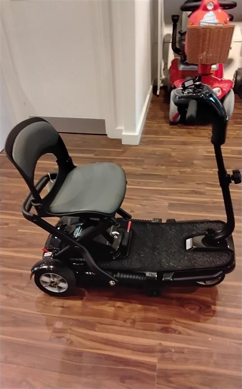 Pride Quest in Black | Refurbished Mobility Scooter Peterborough