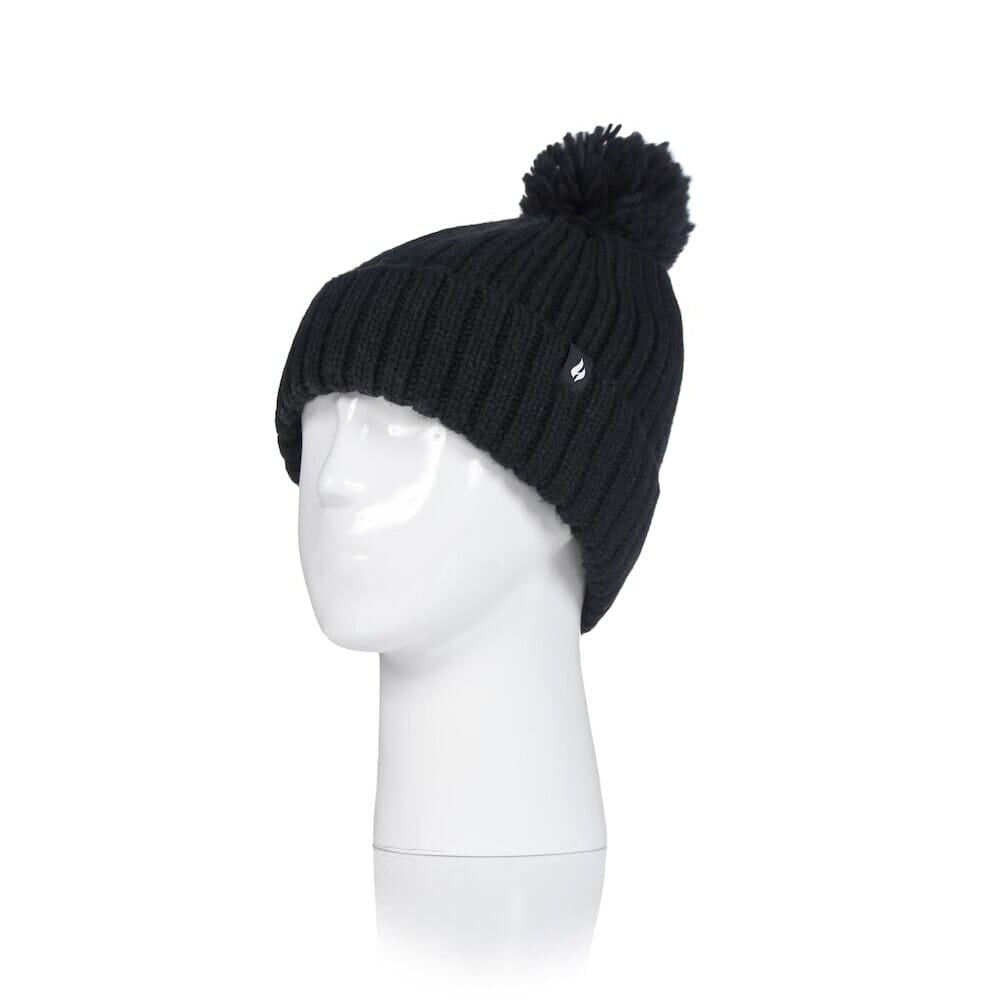 Ladies Arden Pom Hat Blk - Eden Mobility