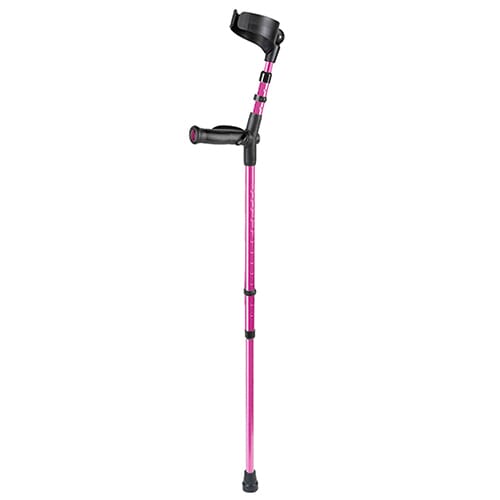 Ossenberg Comfort Grip Crutch - Pink L - Eden Mobility