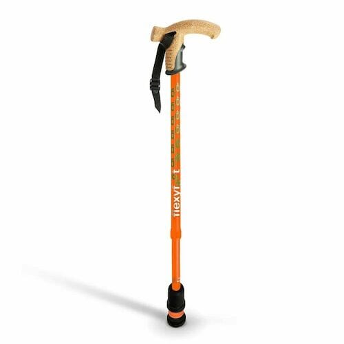 Flexyfoot Telescopic Stick - Orange (Cor - Eden Mobility