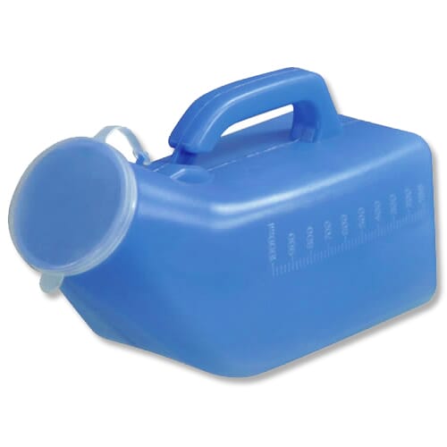 Male Urinal Bottle - Blue - Eden Mobility