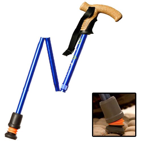 Flexyfoot Folding Walking Stick - Tall - - Eden Mobility