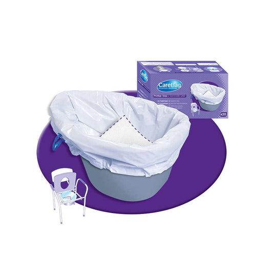 Care Bag Commode Liner - Non Bio Pack - Eden Mobility