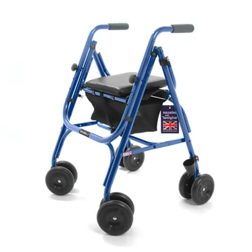 Blue Freeway Rollator - High - Eden Mobility