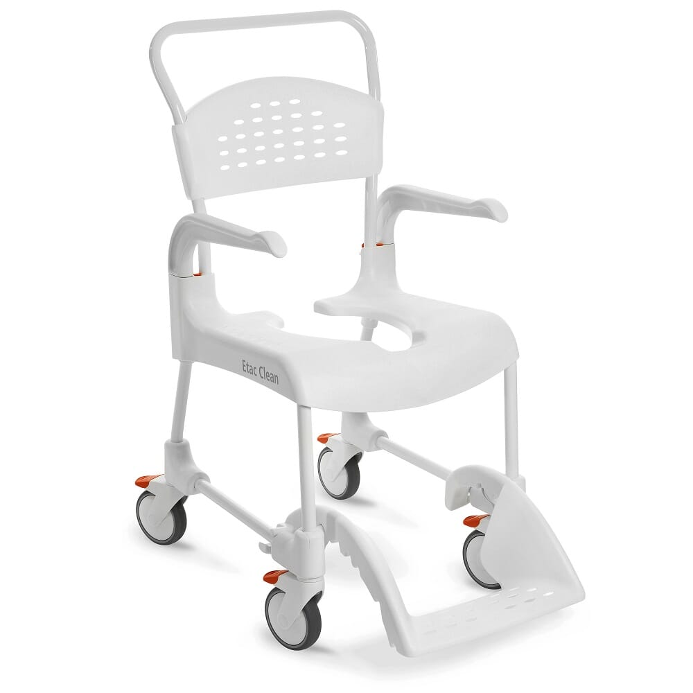 Etac Clean Shower Commode Chair - Low - Eden Mobility