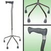 Very Wide Base Quad Walking Stick - Eden Mobility