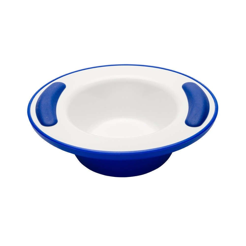 Soft Grip Keep Warm Thermo Bowl - Blue - Eden Mobility