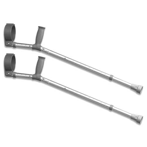 Double Adjustable Crutches - Pair - Eden Mobility