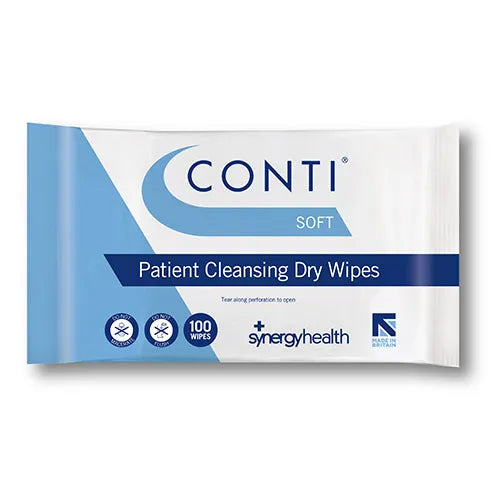 Conti Soft Dry Cleans Wipes - 100 Pack - Eden Mobility