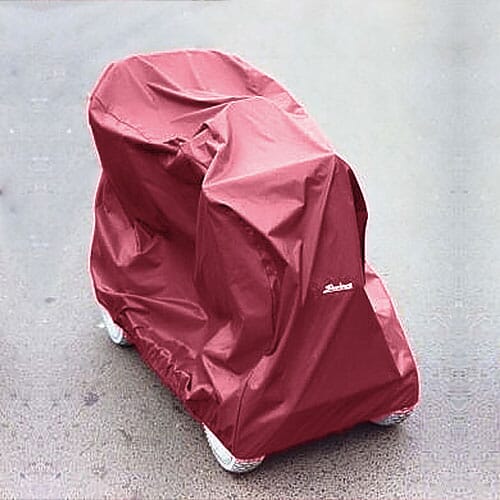 Mobilityscooter Storage Cover Burgundy-L - Eden Mobility