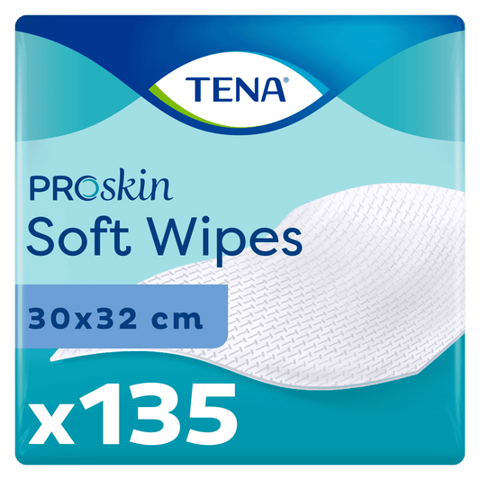 Tena Soft Wipes Pk135 - Eden Mobility