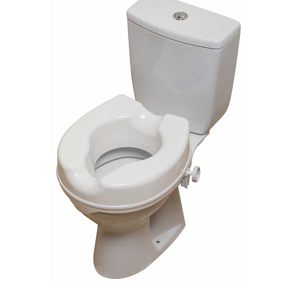 Linton Plus Raised Toilet Seat 100Mm/4In - Eden Mobility