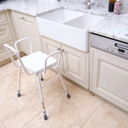 Malvern Stool Adj Arms & Back - Eden Mobility