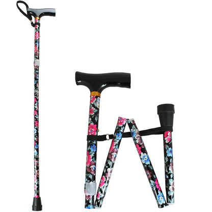 NRS Folding Walking Stick - Eden Mobility