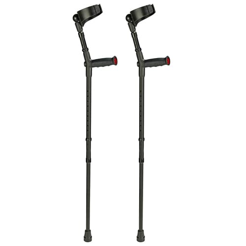 Oss'Rg Soft Grip Crutches -Textured Pair - Eden Mobility