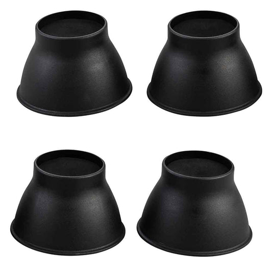 Elephant Feet 90Mm Pk Of 4 Black - Eden Mobility