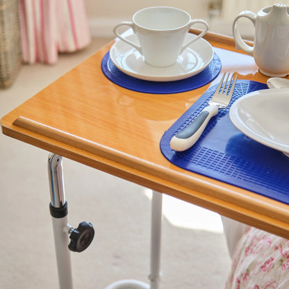 Over Bed Table - Ht Adjustable (Wheeled) - Eden Mobility