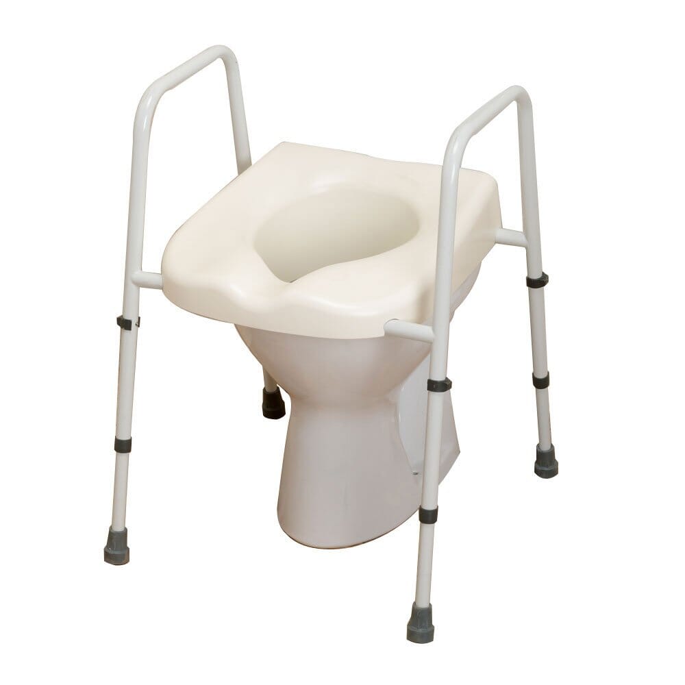 Mowbraylite Toilet Seat&Frame 510 - Eden Mobility