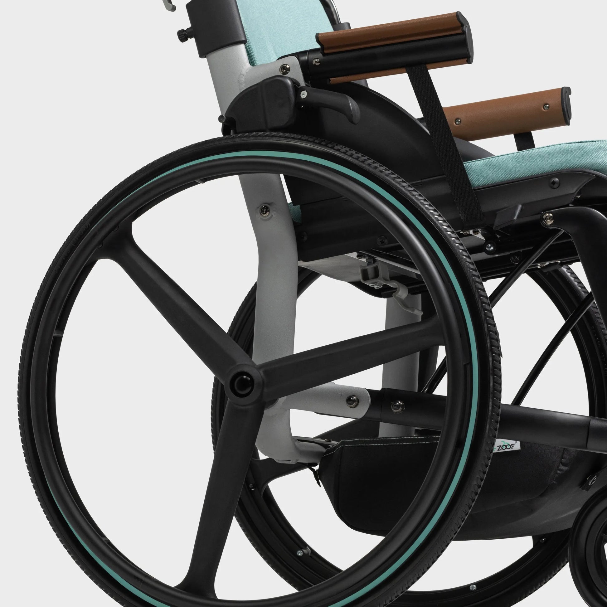 Pride Zoof Urban Wheelchair - Mint Green - Eden Mobility