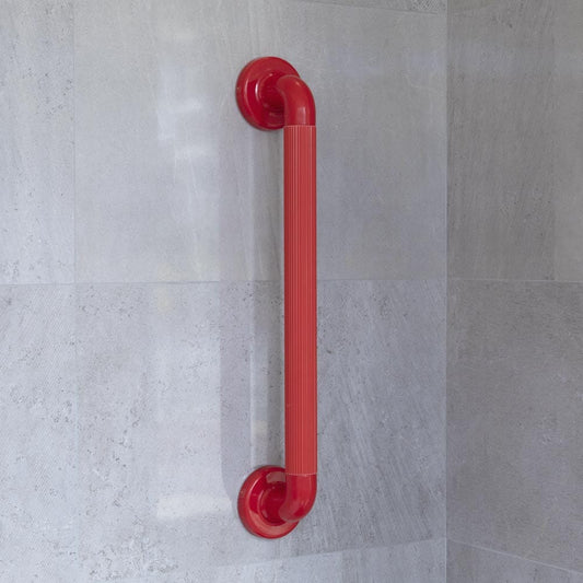 Red Plastic Grab Rail - 18 In - Eden Mobility