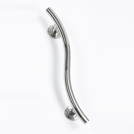 Spa S/Steel Curved Grab Rail 620Mm/24Ó - Eden Mobility