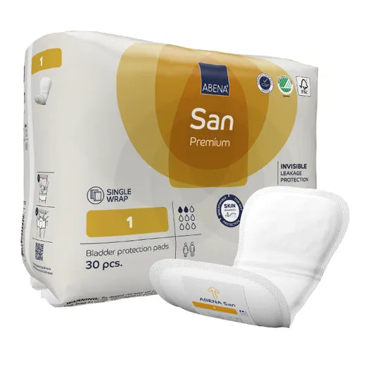 Abena San Premium Incontinence Pads - 1 - Eden Mobility