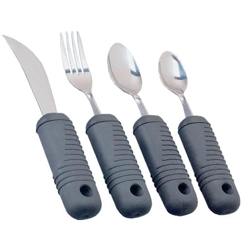 Sure Grip Bendable Cutlery Set-4Utensils - Eden Mobility