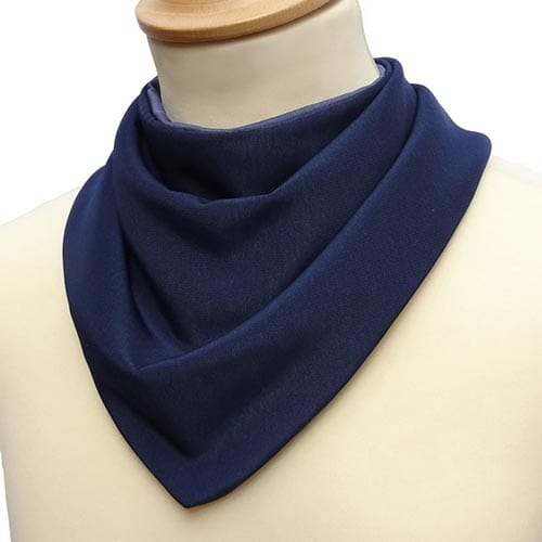 Care Designs Neckerchief Bib - Navy - Eden Mobility