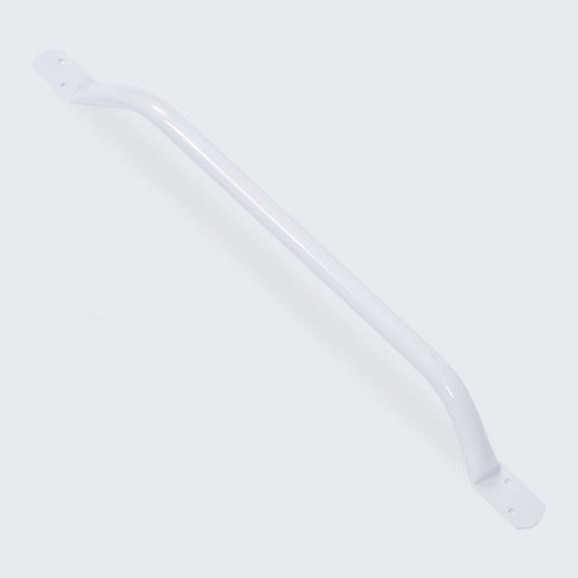 White Flat End Steel Grab Rail 710Mm - Eden Mobility