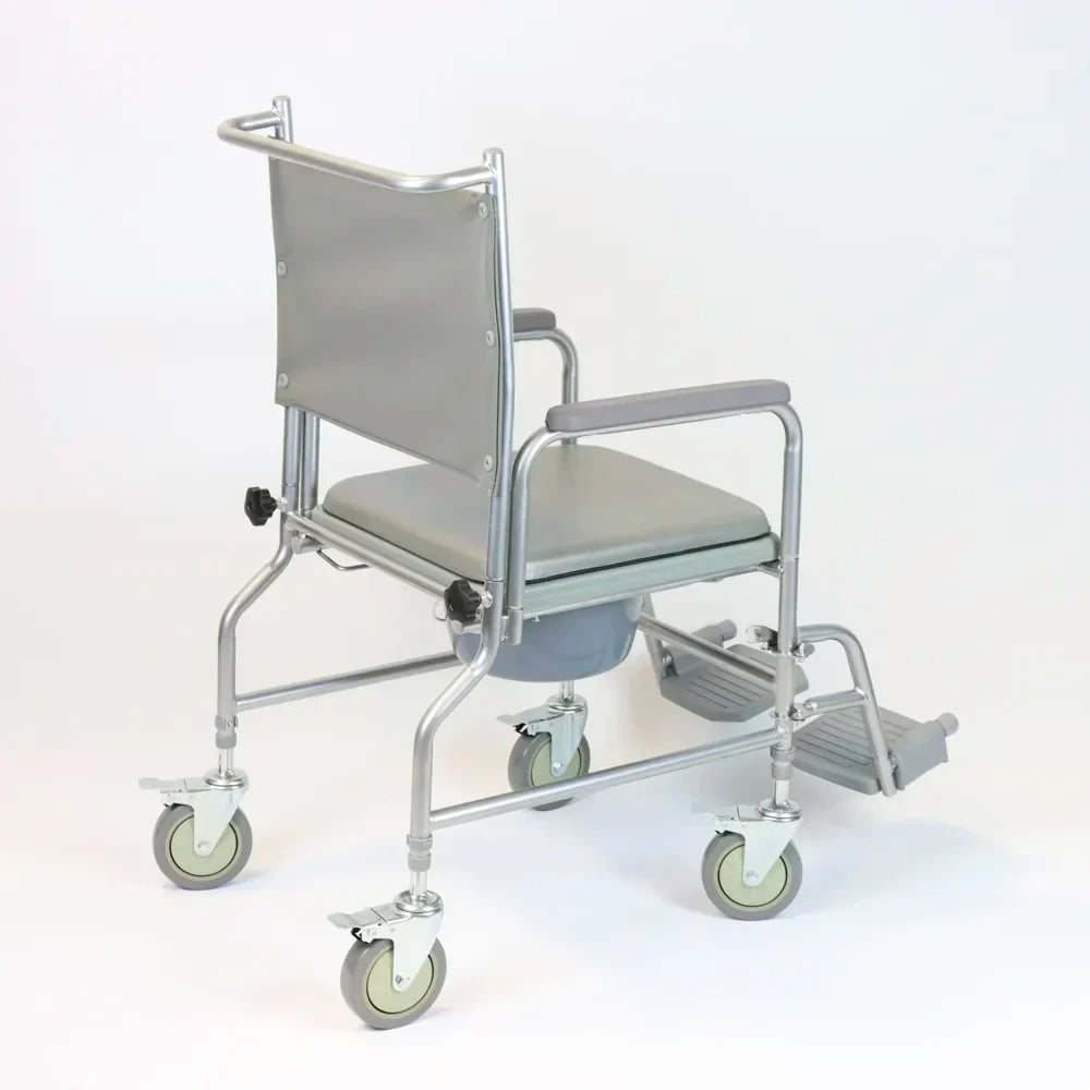 Commode Mobility Powder Coated Wheeled Commode – Eden Mobility