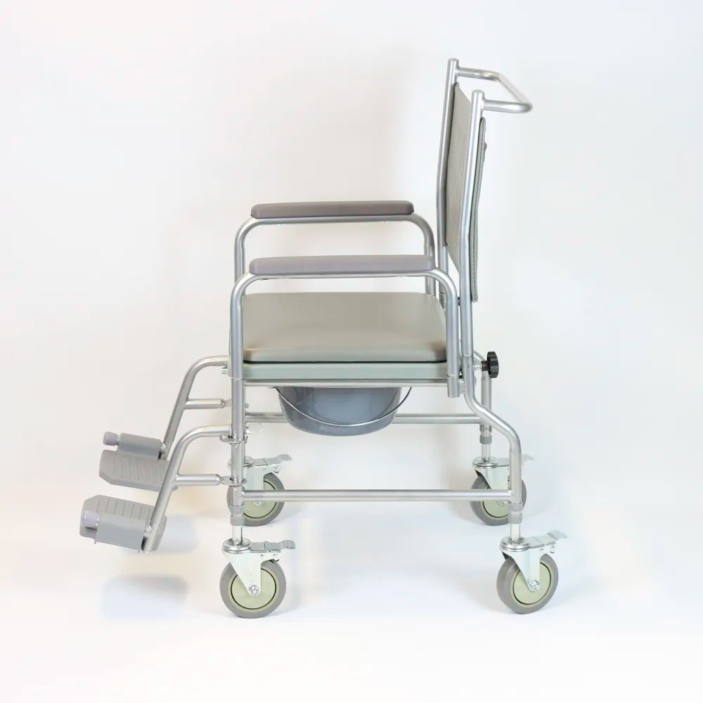 Powder Coated Wheeled Commode - Eden Mobility